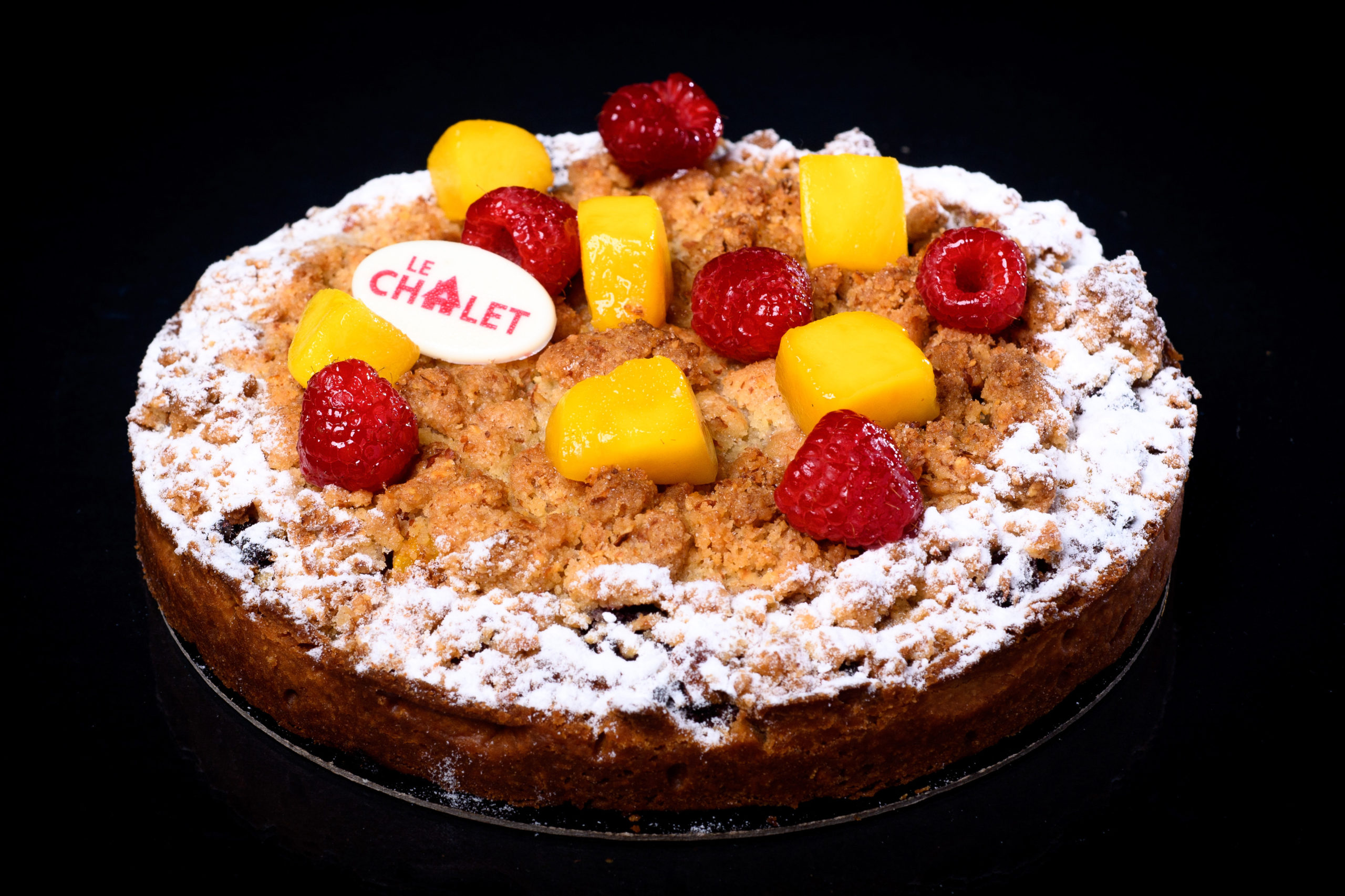 Crumble Mangue Framboise